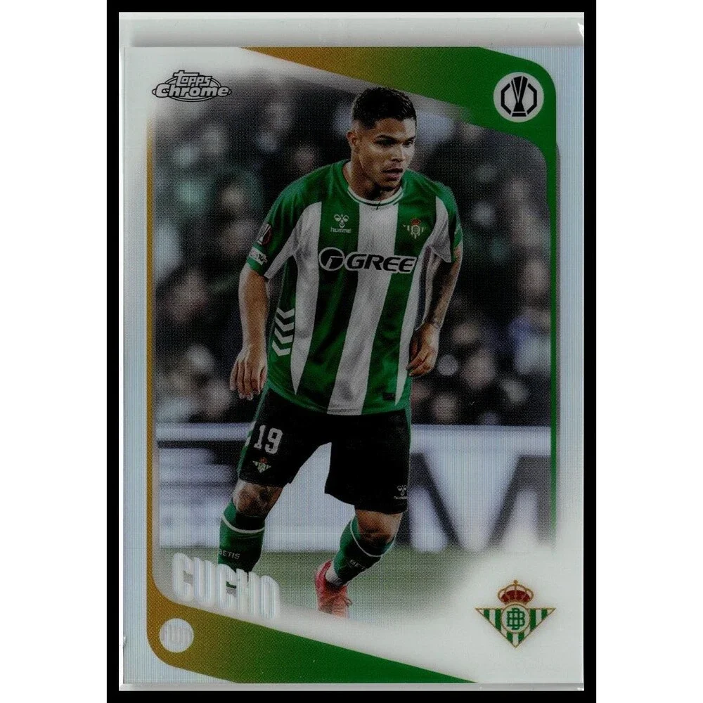 2025-26 Topps Chrome UEFA Club Competitions Cucho #51 Betis Refractor